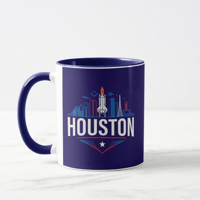 Houston Texas United States of America Mugg (Vänster)