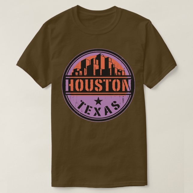 Houston Texas urban T Shirt (Design framsida)