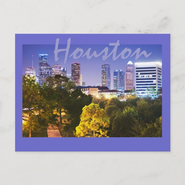 Houston, Texas, USA Vykort (Framsida)