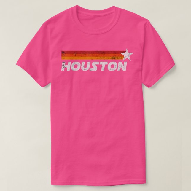 Houston Texas Vintage T Shirt (Design framsida)