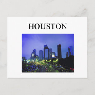 HOUSTON texas Vykort