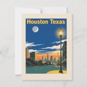 Houston Texas Vykort