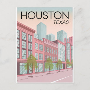 Houston Texas Vykort