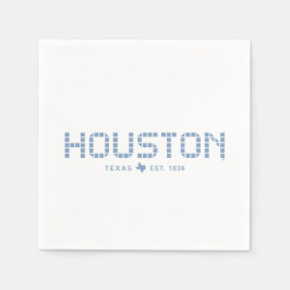 Houston Tile, Blue Tile, Houston Texas Pappersservett