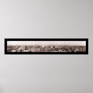 Houston TX panorama- foto 1910 Poster