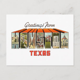 Houston TX Vykort
