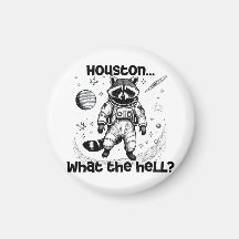 Houston... Vad i helvete? Adsible Raccoon