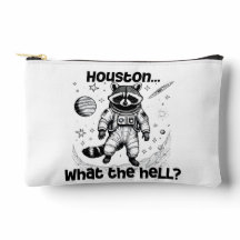 Houston... Vad i helvete? Adsible Raccoon magnet