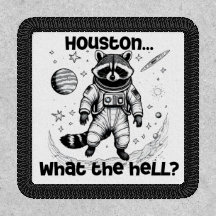 Houston... Vad i helvete? Adsible Raccoon Patch