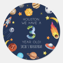 Houston Vi Har En 3 Årig 3-års Födelsedagsfest