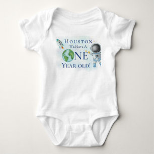 Houston Vi Har En Ettåring Pojke! Baby Bodysuit T Shirt