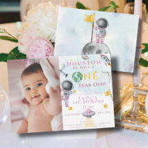 Houston Vi har en gammal rymdflicka Astronaut