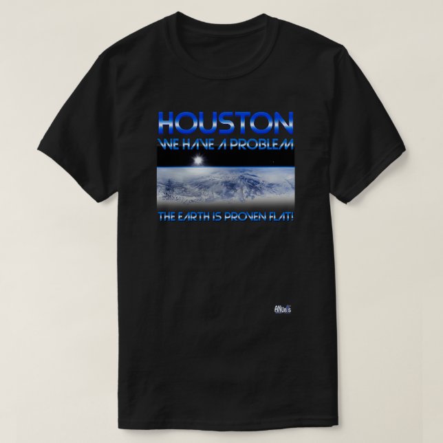Houston vi har problem 2 t shirt (Design framsida)