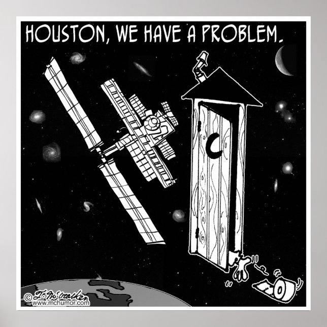 Houston, vi har problem poster (Framsidan)