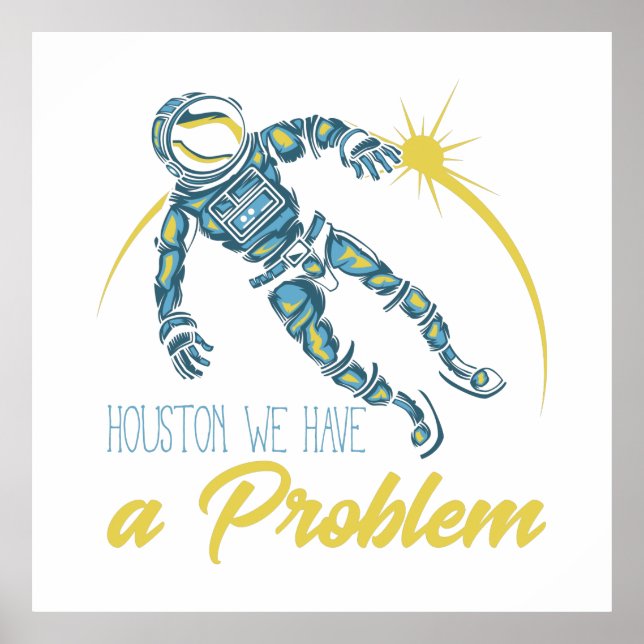 Houston vi har problem poster (Framsidan)