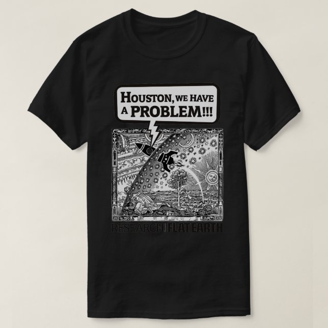 Houston vi har problem t shirt (Design framsida)