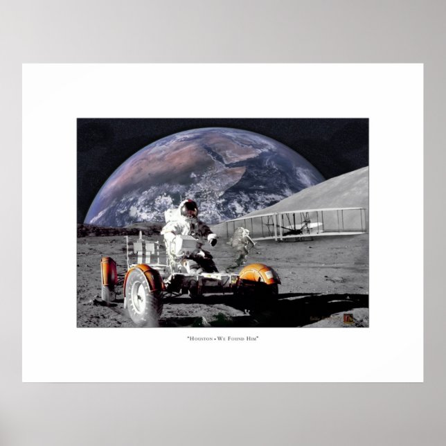 Houston Vi hittade honom Poster (Framsidan)