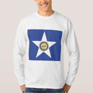Houstons Flagga (Texas) T Shirt