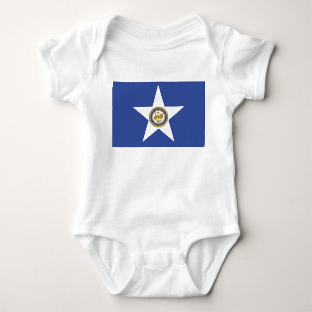 Houstons Flagga (Texas) T Shirt (Framsida)