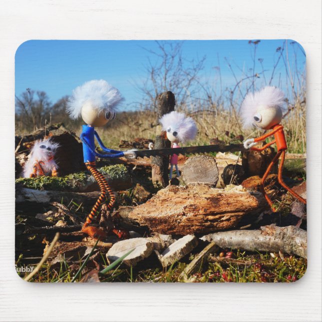 Houtzagerij van de Fubby's. Musmatta (Framsidan)