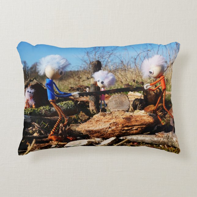 Houtzagerij van de Fubby's. Prydnadskudde (Framsidan)