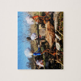 Houtzagerij van de Fubby's. Pussel