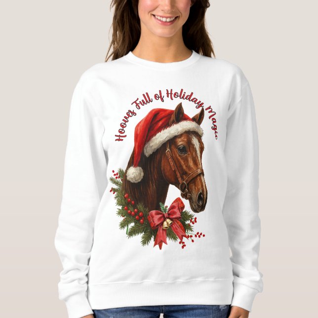 Hovar fulla av julmagi t shirt (Framsida)