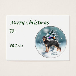 Hovawart julklappar visitkort