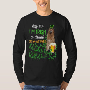 Hovawart Kiss Me jag är irländare eller Spelar ing T Shirt