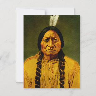 Hövding Sitting Bull indian Lakota Indian