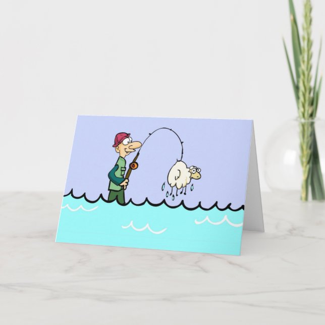 Hoved on Ewe Helgkort (Framsida)