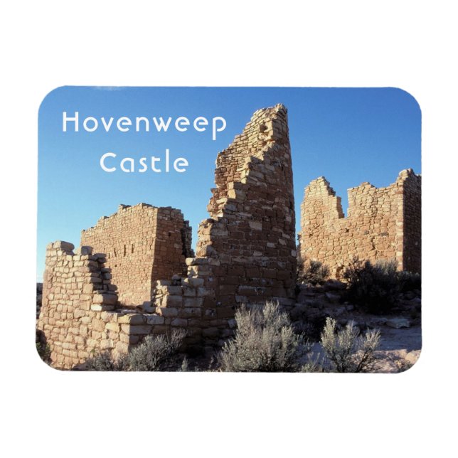 Hovenweep Castle, Hovenweep National Monument, UT Magnet (Horisontell)
