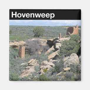 Hovenweep medborgaremonument magnet