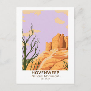 Hovenweep National Monument Cutmynning Castle Vykort