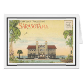 Hover Arcade Sarasota, Florida Hälsningskort