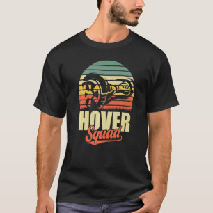 Hoverboard Hoverboard Retro Hover S med hatt Vinta T Shirt