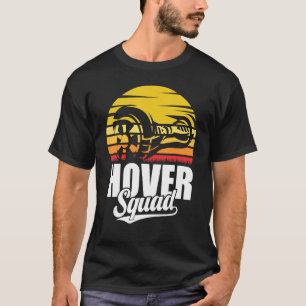 Hoverboard Hoverboard Retro Hover S med hatt Vinta T Shirt