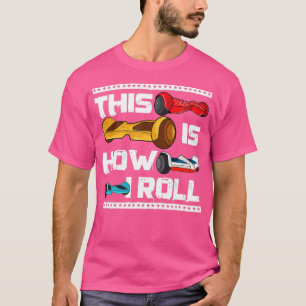 Hoverboard Tema Gift for Boys Kids Hover Board 9 T Shirt