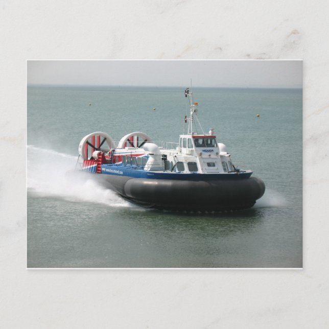 Hovercraft (7343) vykort (Framsida)
