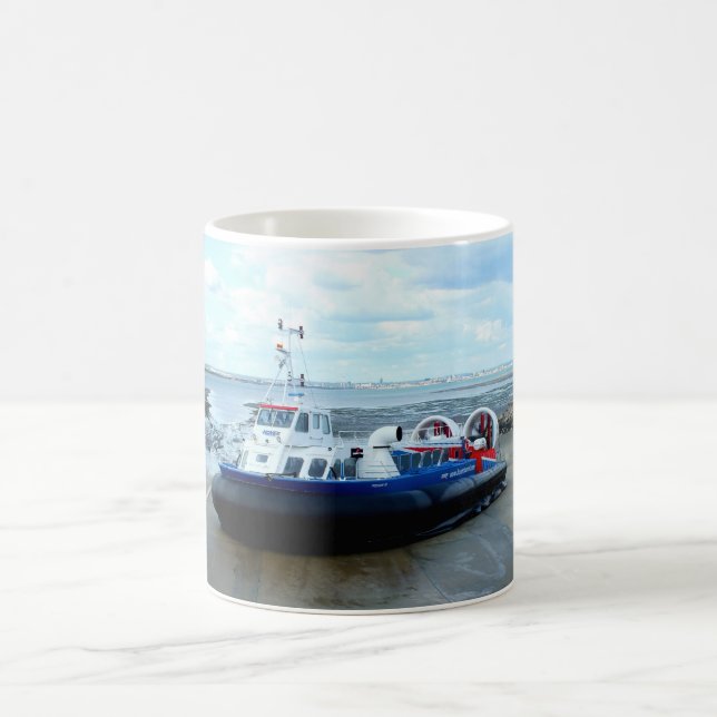 Hovercraft i Ryde Kaffemugg (Center)