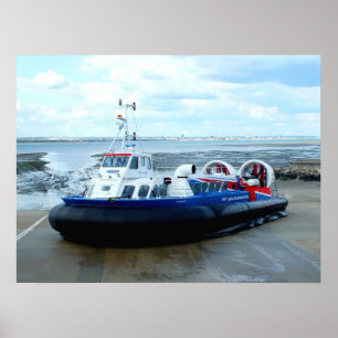 Hovercraft i Ryde Poster