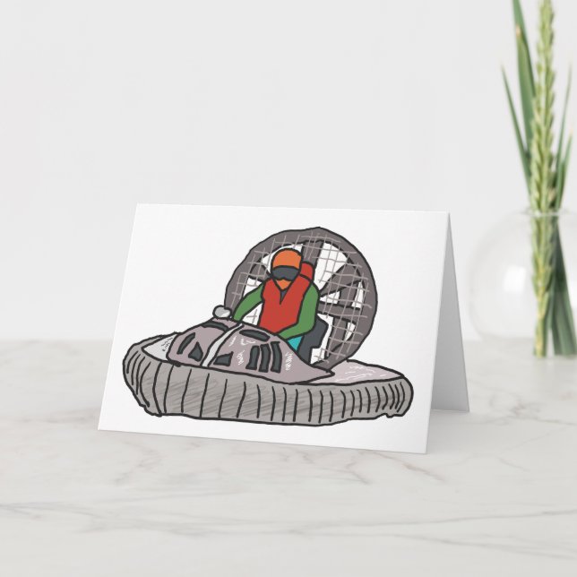 Hovercraft Kort (Framsida)