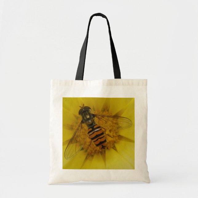 Hoverfly från Marigold Budget Tote Bag Tygkasse (Framsidan)