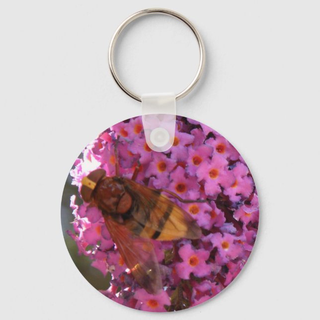 Hoverfly Keychain Nyckelring (Framsida)