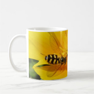 Hoverfly och Flower Mugg