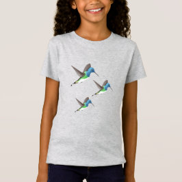 Hovering Jacobin Hummingbird - transparent. T Shirt