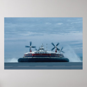 Hoverspeed, Engelska kanalen Ferry Poster