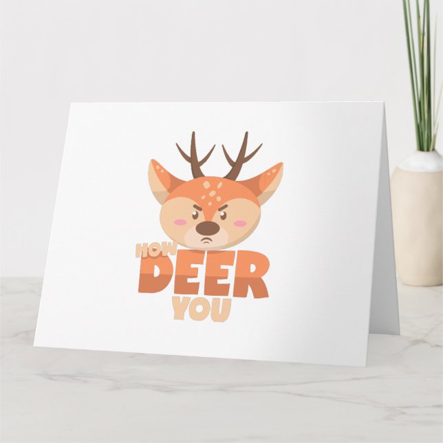 How Deer You  Kort (Framsida)