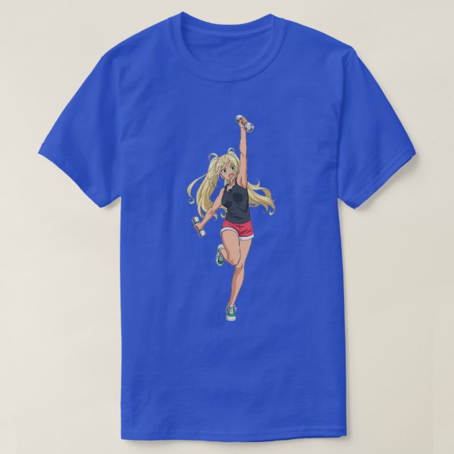 How heavy are the dumbbells you lift Hibiki Sakura T Shirt (Design framsida)