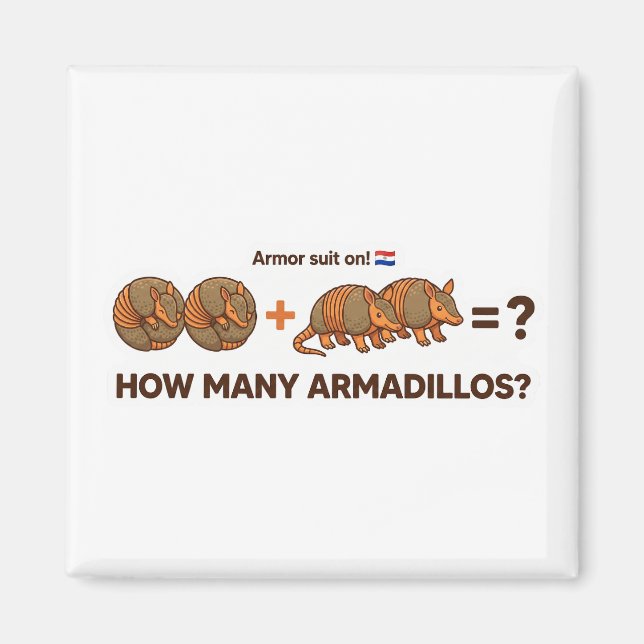 How Many Armadillos? Animal World Quest for Toddle Magnet (Framsidan)